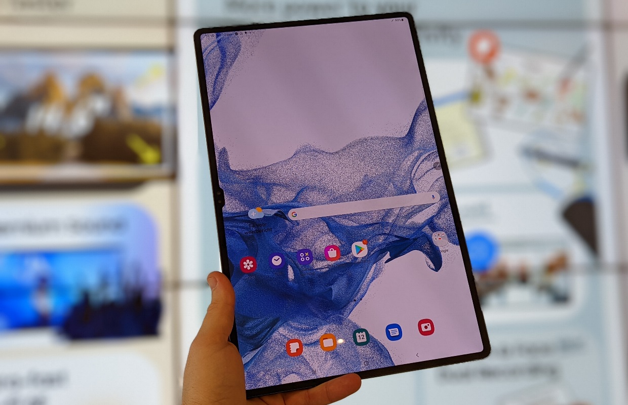 ‘Samsung brengt volgend jaar een opvouwbare tablet op de markt’