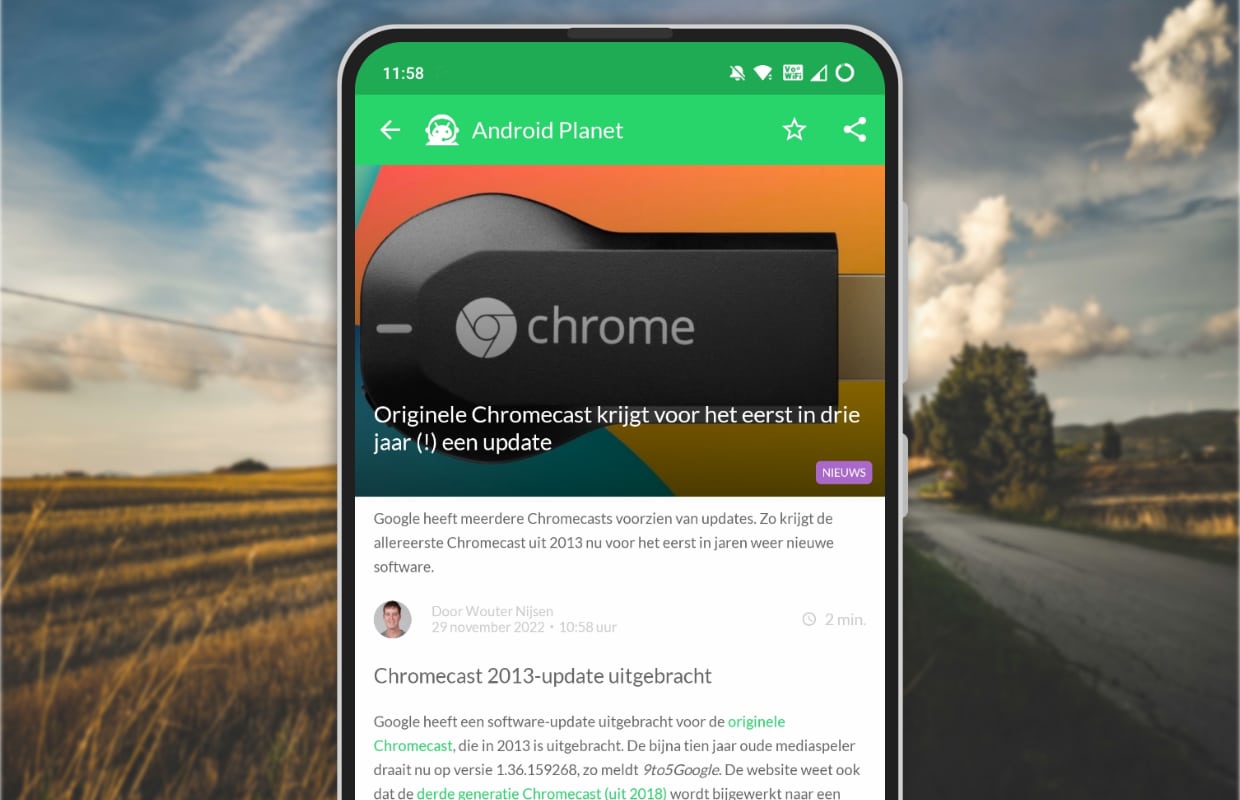 Een update voor de eerste (!) Chromecast (Android-nieuws #48)