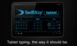 Speciale versie van SwiftKey voor Honeycomb-tablets
