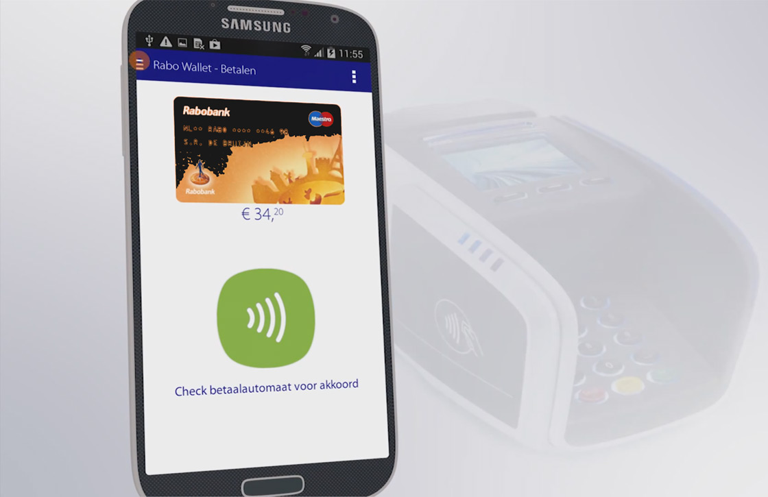 Vernieuwde Rabo Wallet-app laat je overal met je smartphone betalen