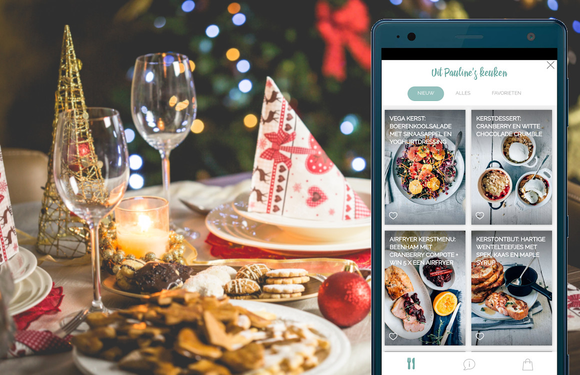 Met deze 4 recepten-apps voor Kerstmis kook je de sterren van de hemel