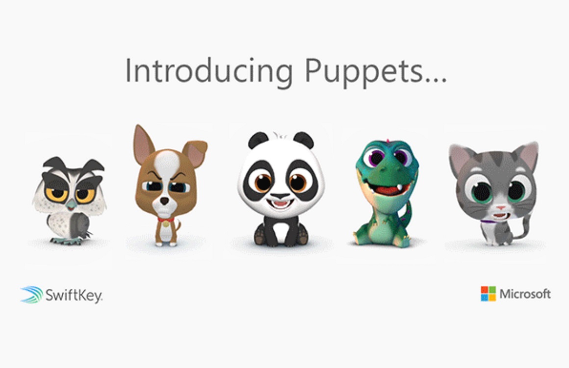 SwiftKey introduceert Puppets, een eigen variant op animoji