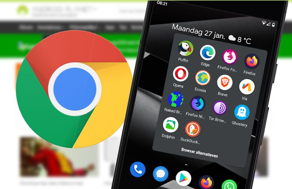 Genoeg van Chrome? Dit zijn 15 goede Android browser-alternatieven
