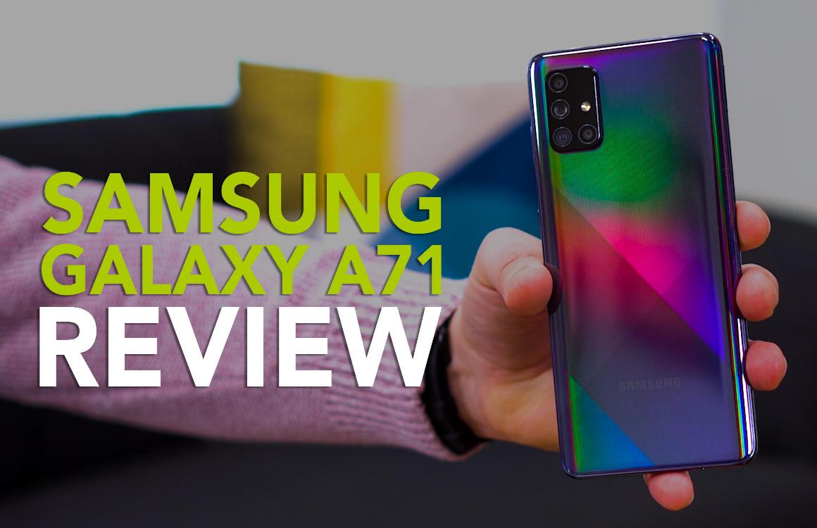 Videoreview Samsung Galaxy A71: compleet, maar iets te dure smartphone