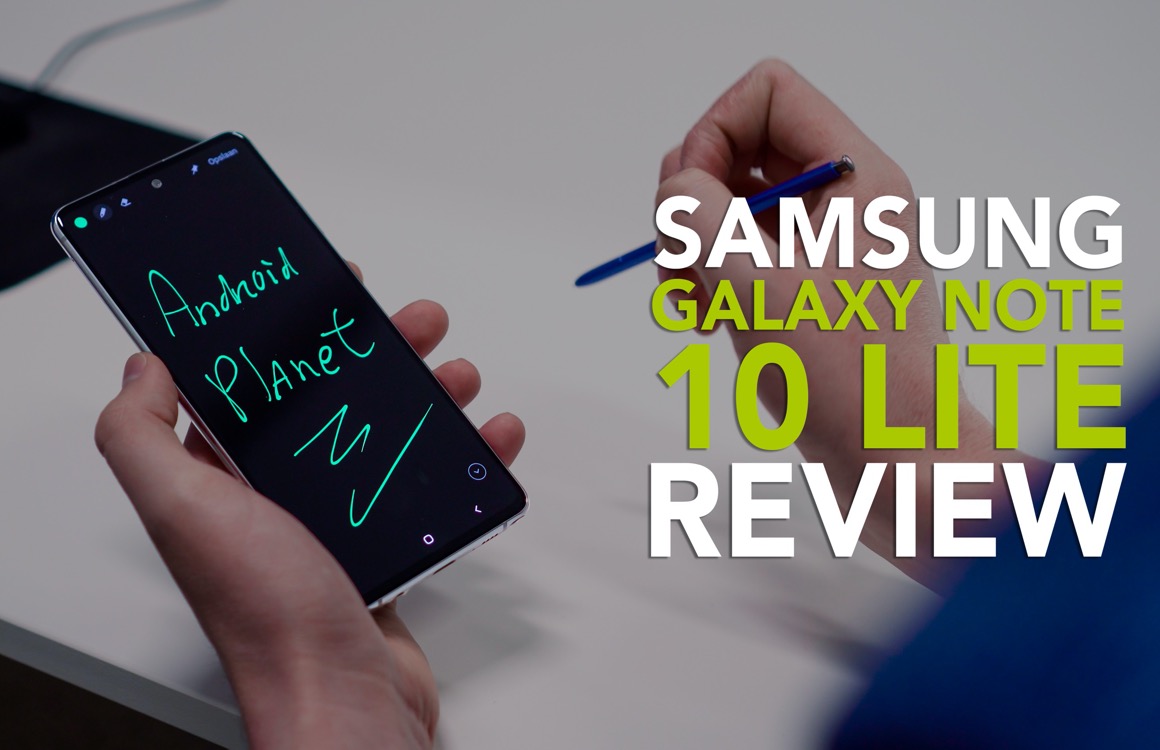 Videoreview: Samsung Galaxy Note 10 Lite is een verwarrend instapmodel