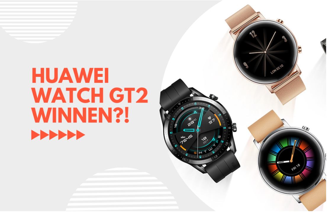 Winactie: winnaar Huawei Watch GT 2 bekend…