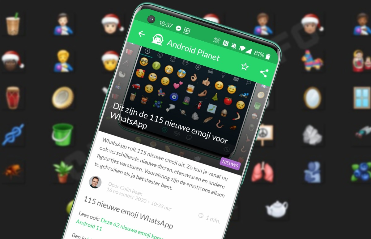 Android-nieuws #47: Nieuwe emoji voor WhatsApp, Google Pay in Nederland en meer