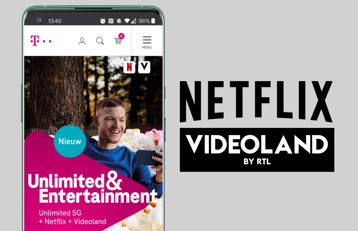 T-Mobile bundelt Netflix en Videoland in nieuw telefoonabonnement