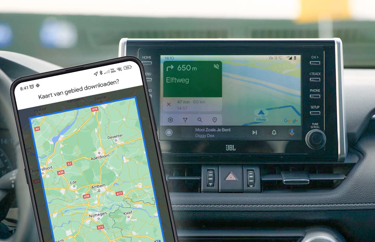 Tip: zo gebruik je Google Maps op Android Auto zonder internet