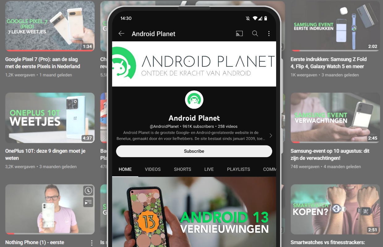 Top 5: best bekeken Android Planet-video’s van 2022