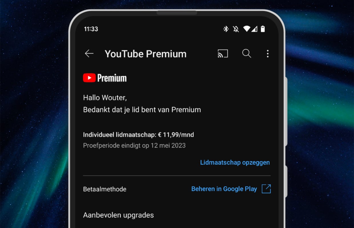 YouTube Premium opzeggen: zo zeg je je abonnement stop