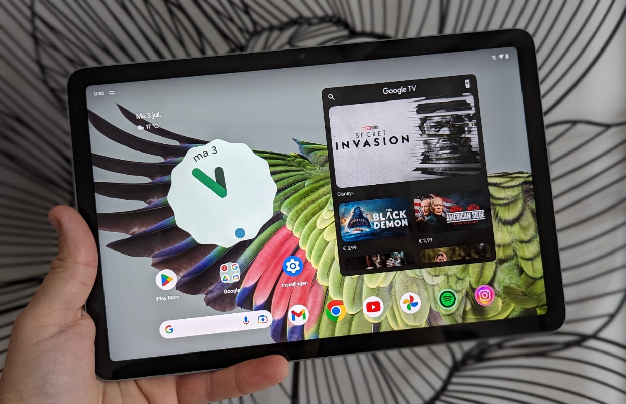 Google Pixel Tablet review: slim, maar toch te beperkt