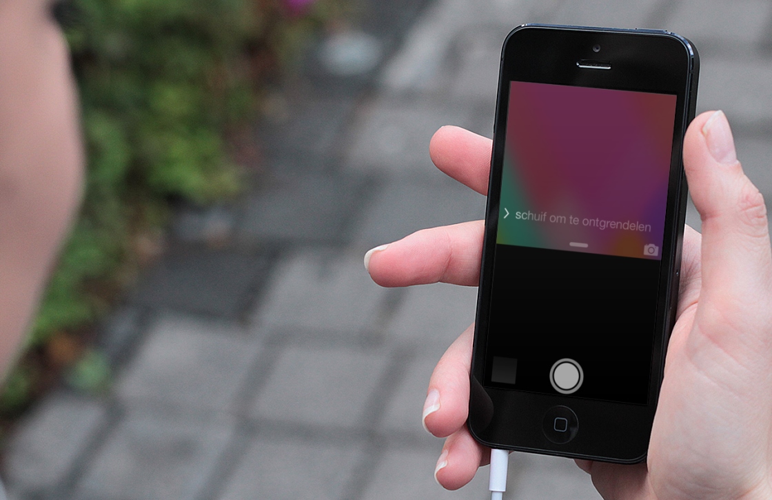iPhone camera snel bereiken vanaf lockscreen