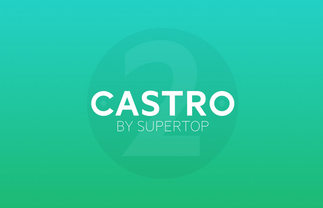 Podcast-app Castro is nu overzichtelijker met fraai design