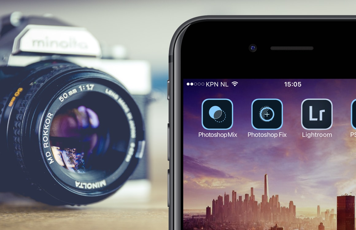 Photoshoppen op je iPhone: de 6 beste (gratis) apps
