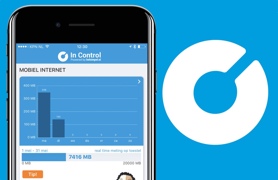 In Control: Handige app laat je slimmer omgaan met je databundel