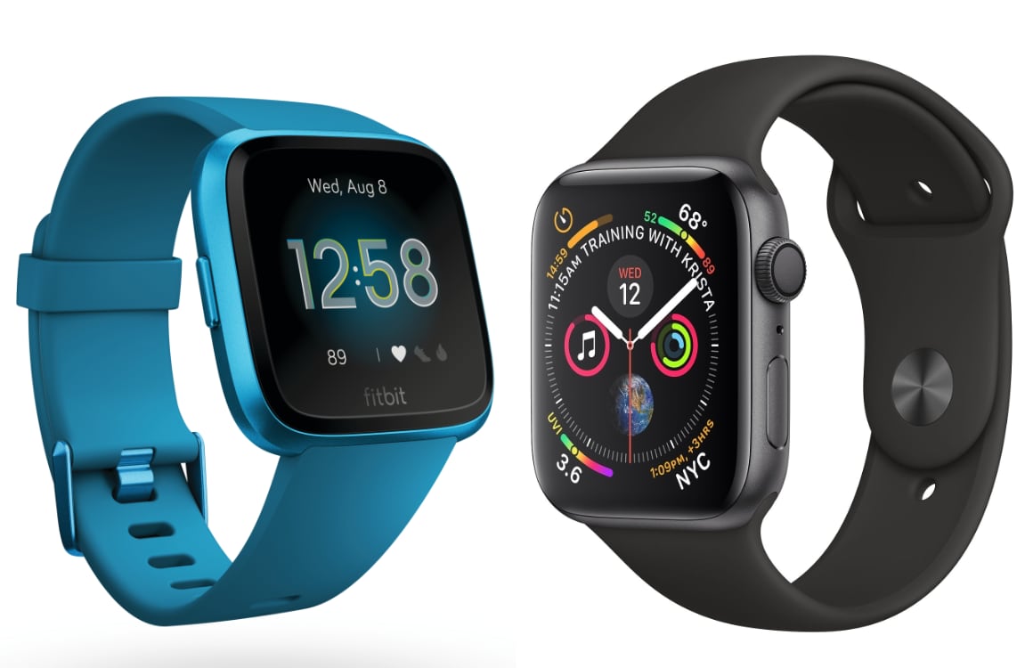 Apple Watch Series 4 vs Fitbit Versa Lite: premium en budget-smartwatch vergeleken