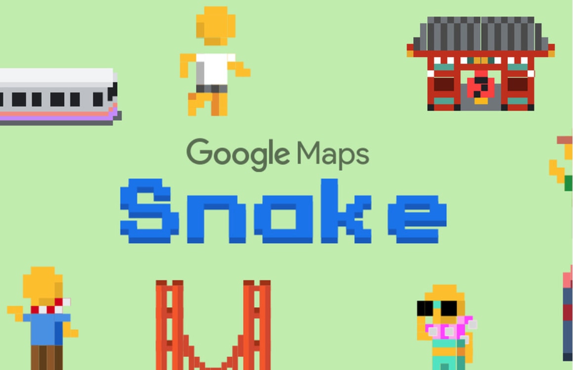 Google Maps voegt Snake-game toe aan kaarten-app voor 1 april