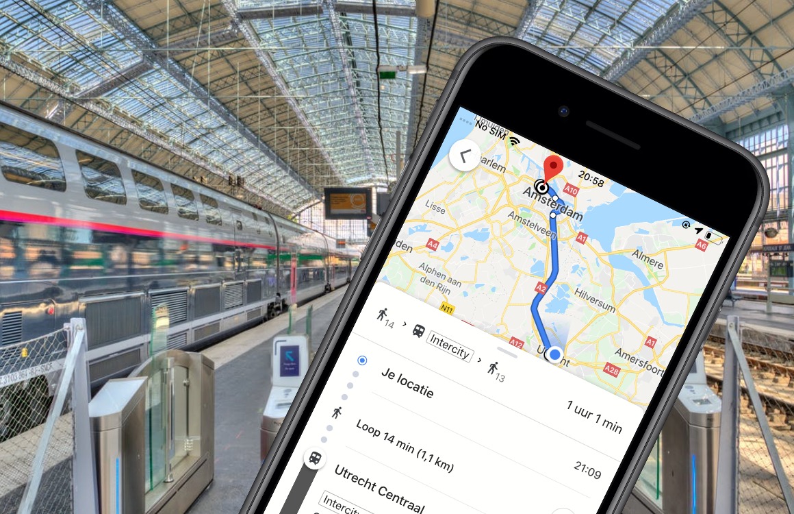 Google Maps weet voortaan hoe druk de bus, metro of trein is