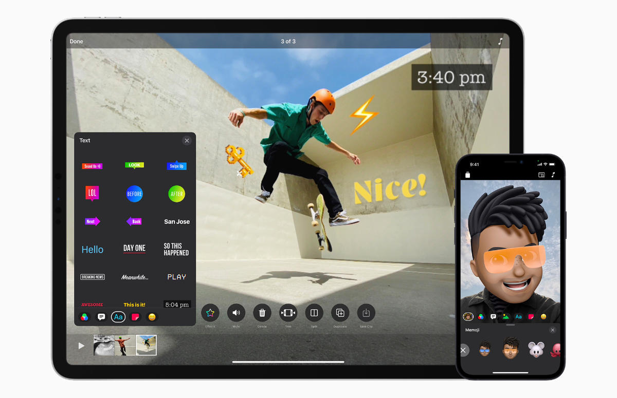 Apple geeft videobewerking-app Clips grote update