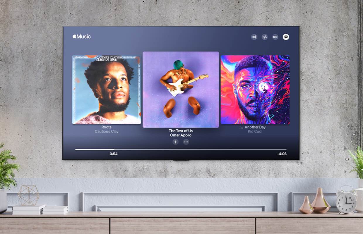 Smart tv’s van LG hebben nu een Apple Music-app
