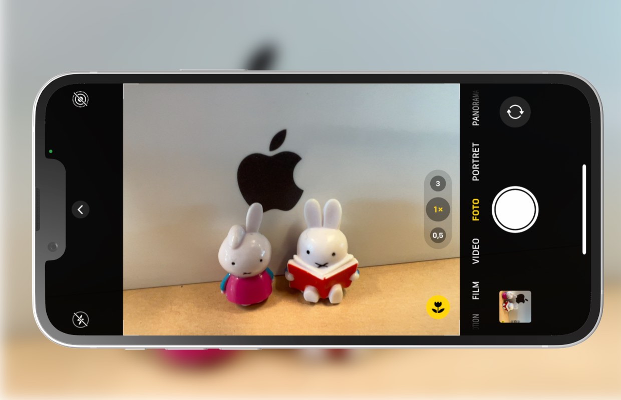 Macromodus iPhone 13 Pro: zo maak je foto’s van dichtbij