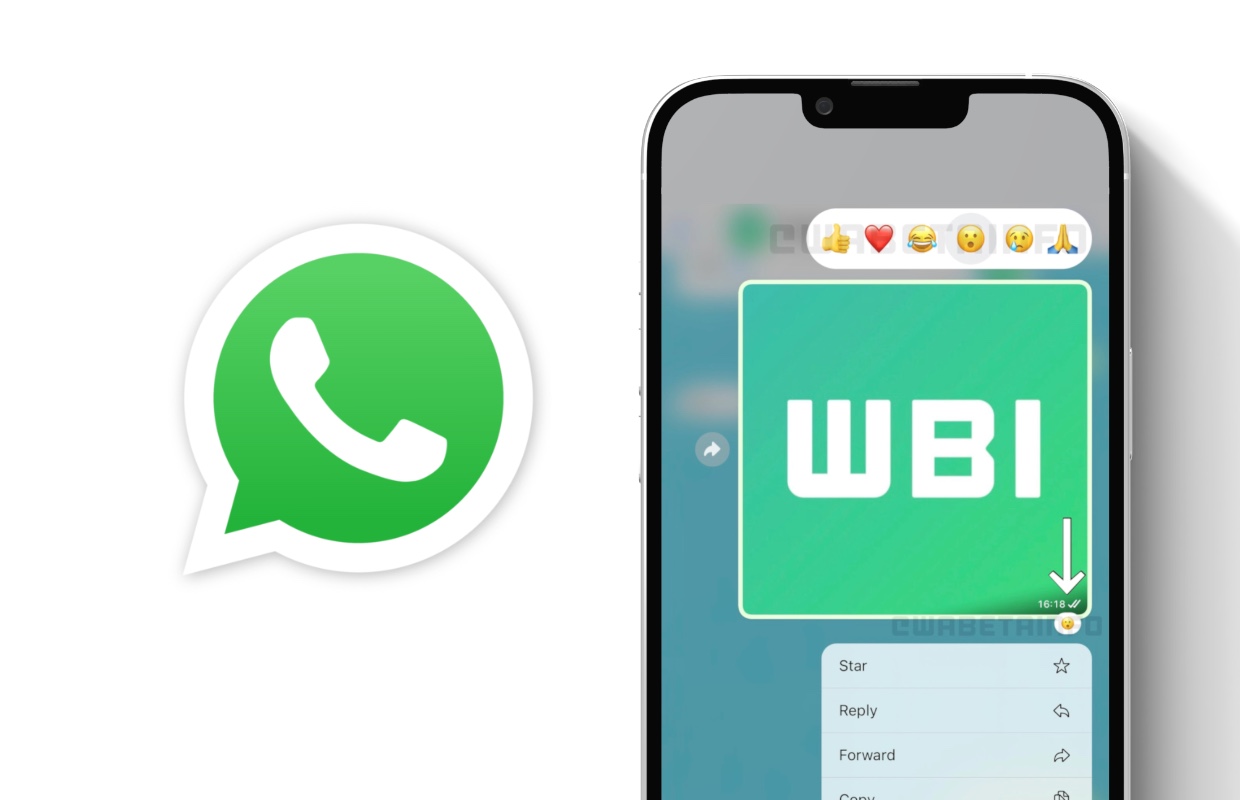 WhatsApp heeft iets nieuws: emoji-reacties!