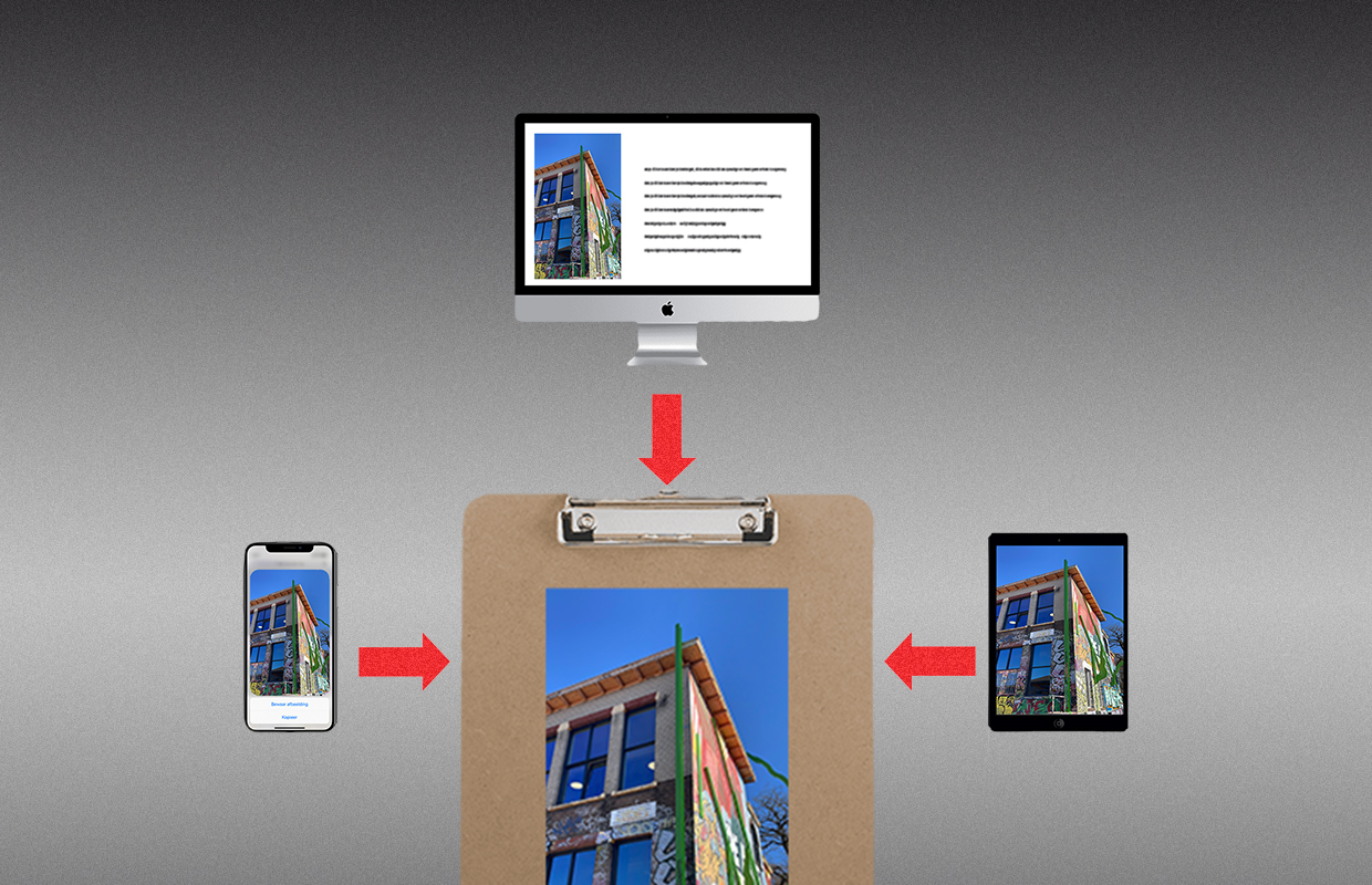 Universeel Klembord: wissel nog sneller foto’s uit tussen je Mac en iPhone