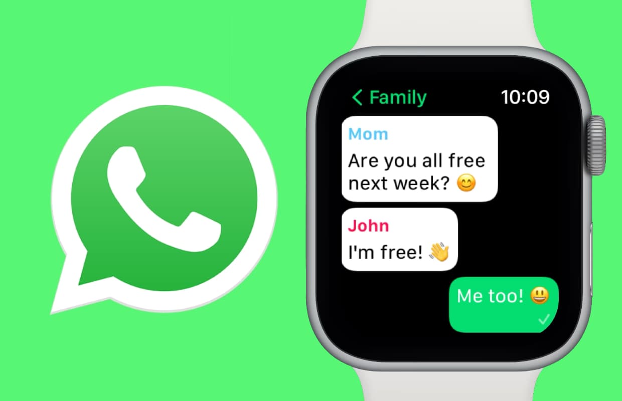 WhatsApp op Apple Watch: WristChat doet het gewoon