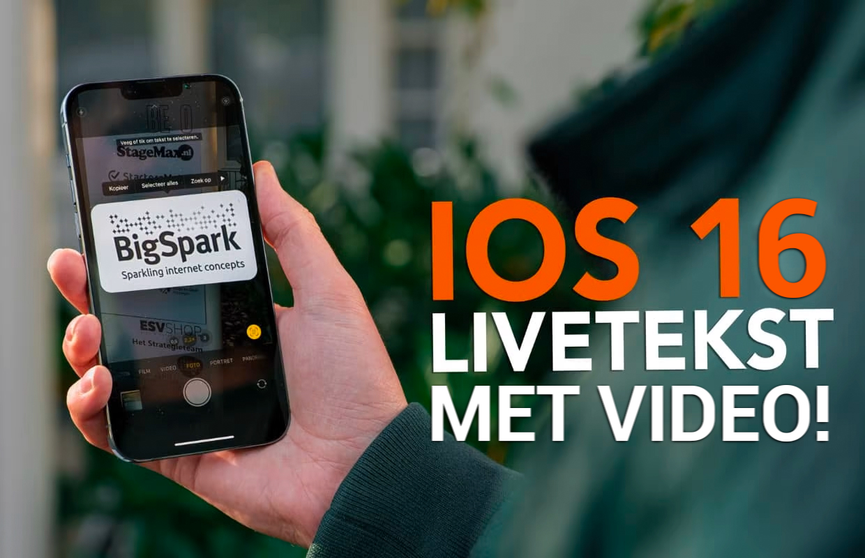 iOS 16: zo knip-en-plak je tekst uit video’s op je iPhone