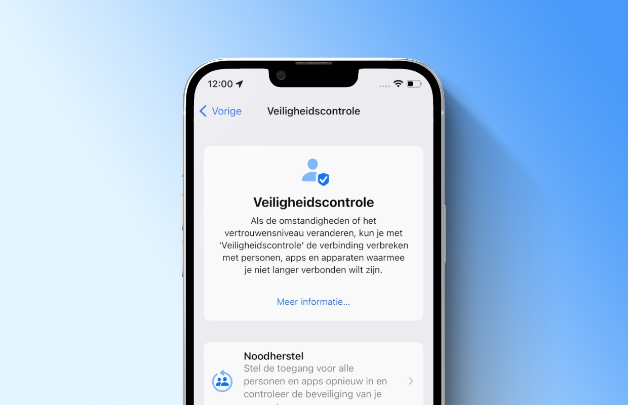 iOS 16-functie ‘Veiligheidscontrole’ helpt slachtoffers van misbruik