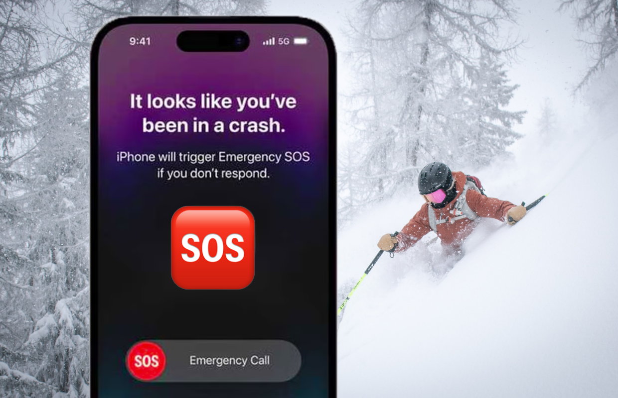 Crashdetectie-problemen: laat met wintersport je iPhone 14 thuis