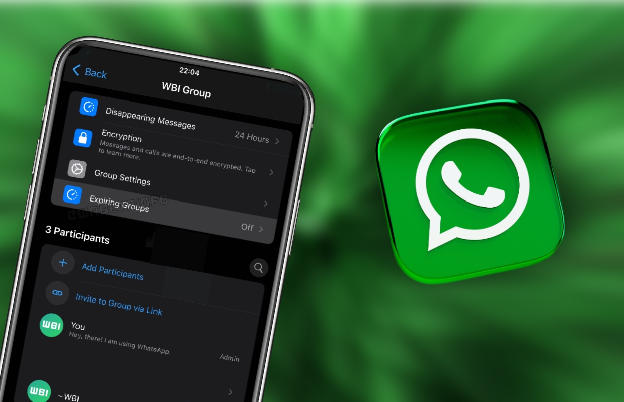 Nieuwe functie WhatsApp: groepen krijgen houdbaarheidsdatum