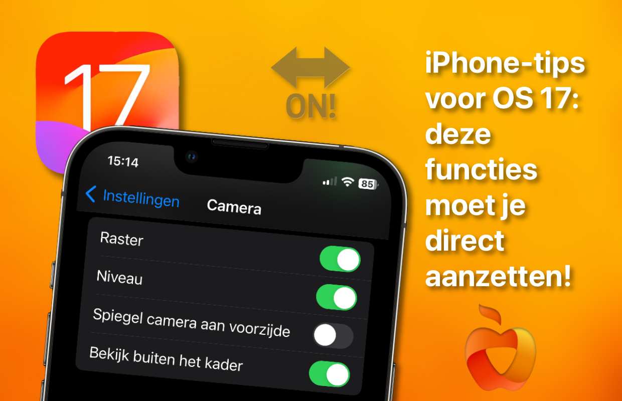 iPhone-tips voor iOS 17: deze functies moet je meteen aanzetten!