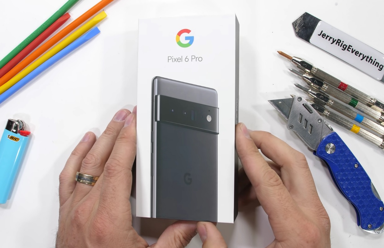 Video: Google Pixel 6 Pro blijkt stevig toestel