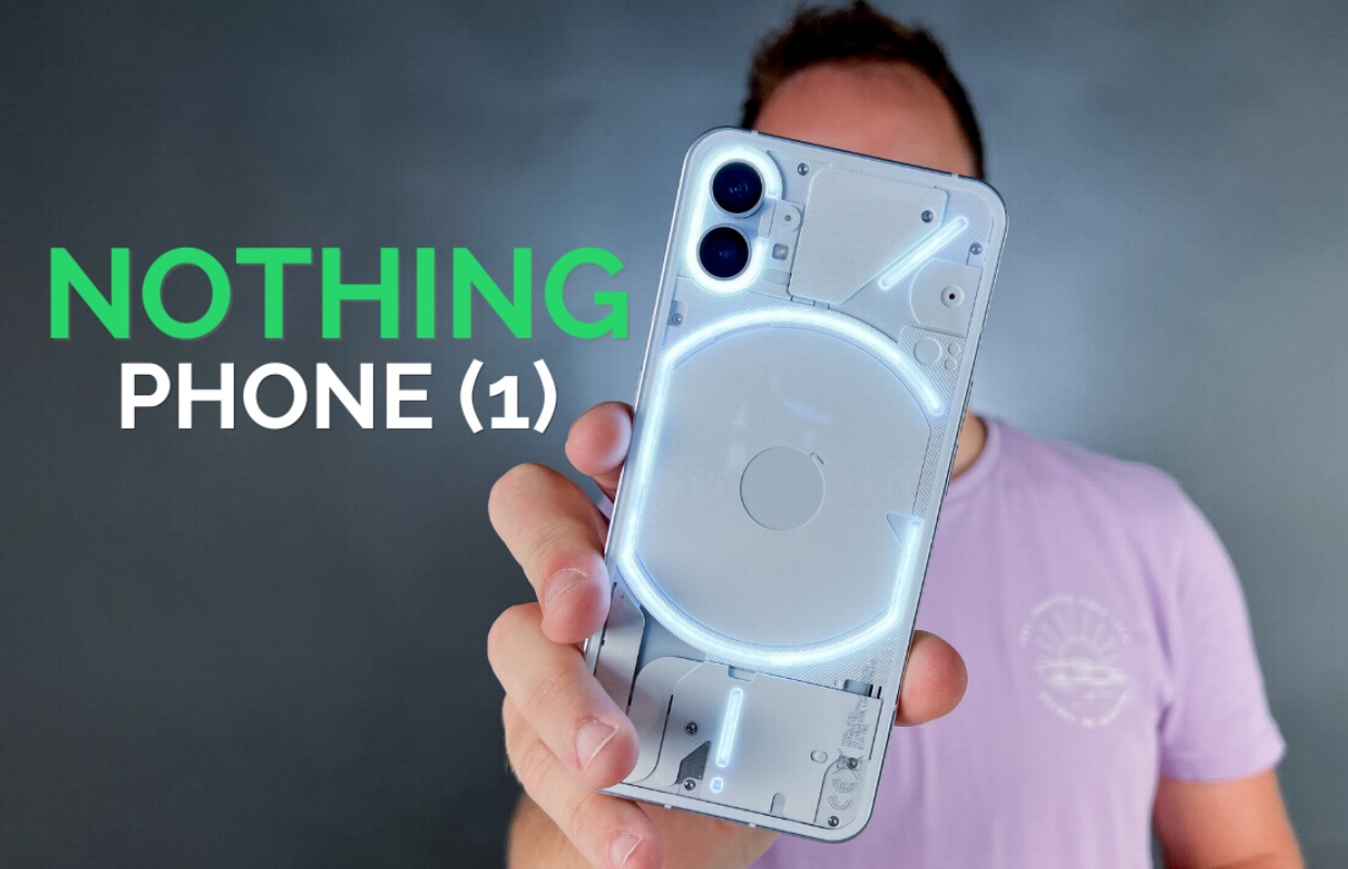 Video: maak kennis met de flitsende Nothing Phone (1)