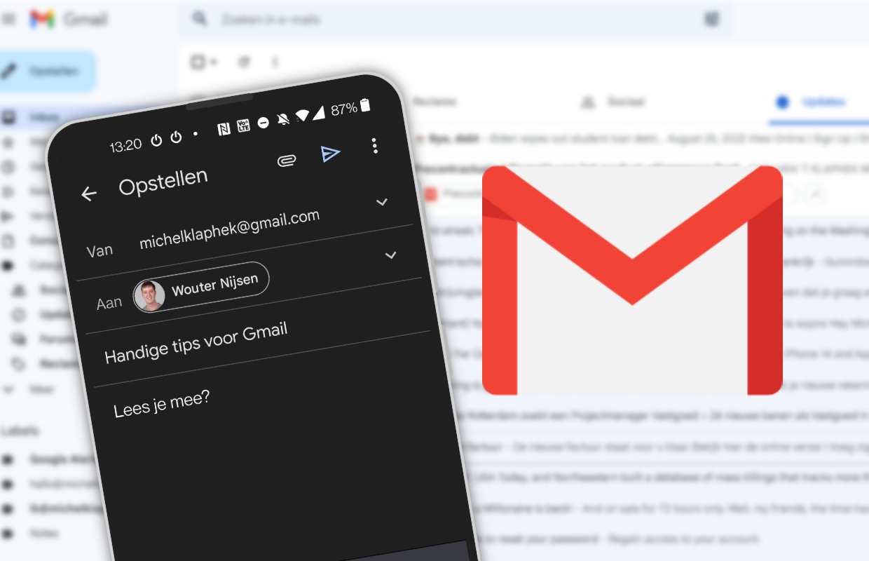 Android-tips: Kende jij deze Gmail-trucjes al?