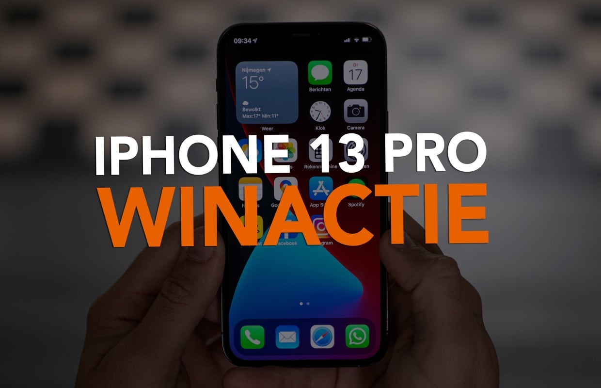 Update: winnaar iPhone 13 Pro winactie is bekend!
