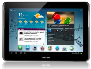 Samsung Galaxy Tab 2 (10,1-inch) gaat vanaf 399 euro kosten