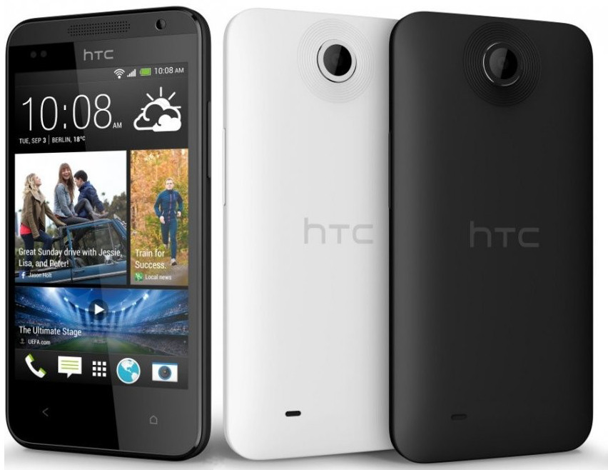 HTC Desire-reeks: drie betaalbare smartphones met een fraai design