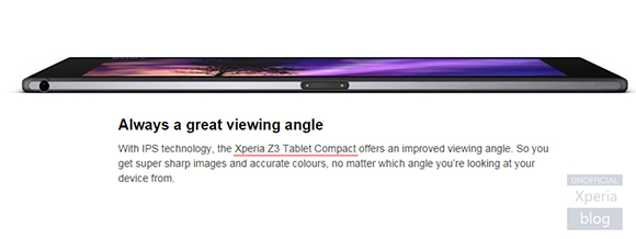 Sony lekt waterbestendige Xperia Z3 Tablet Compact nogmaals – update