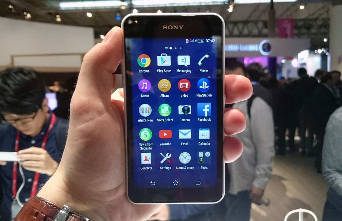 Sony Xperia E4g hands-on: stevige budgettelefoon met 4G