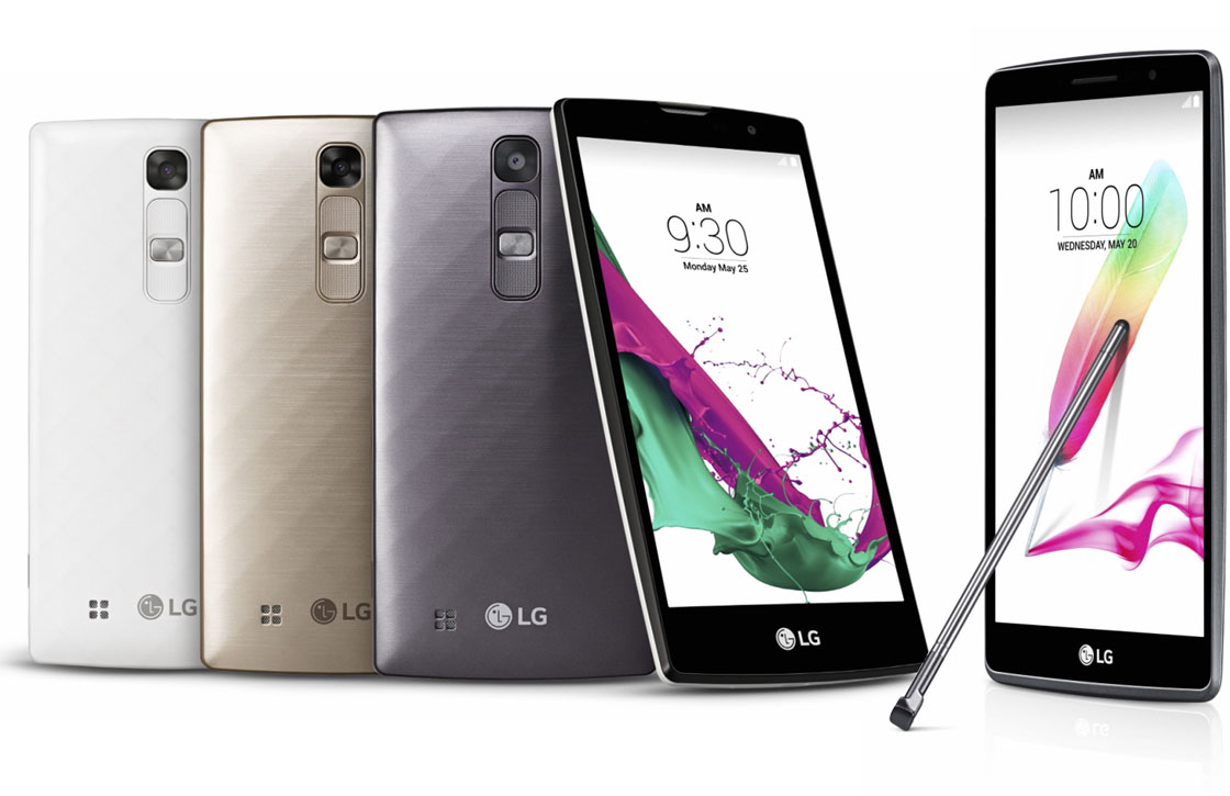 LG komt met nieuwe versies van LG G4 (met en zonder stylus)
