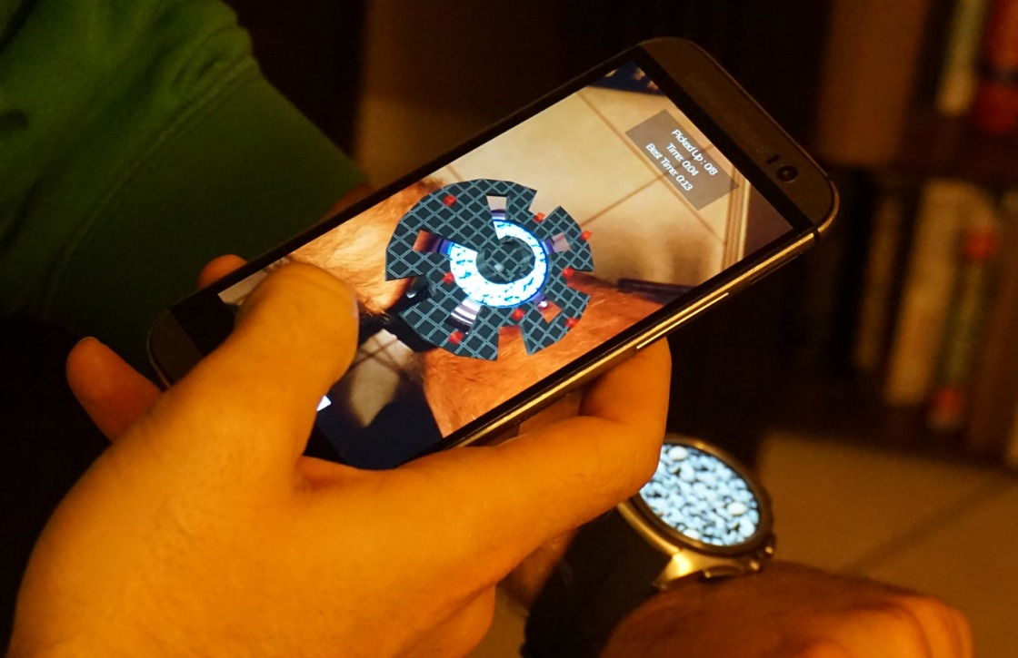 Ontwikkelaar maakt augmented reality-game voor Android Wear