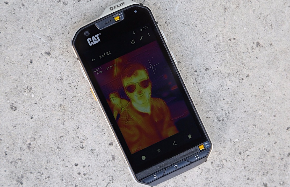 CAT S60: bouwvakkerstelefoon met Android 6.0 en hittecamera