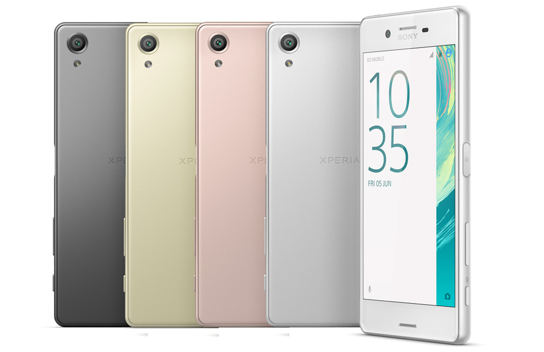 Sony kondigt nieuwe Xperia X-smartphones aan