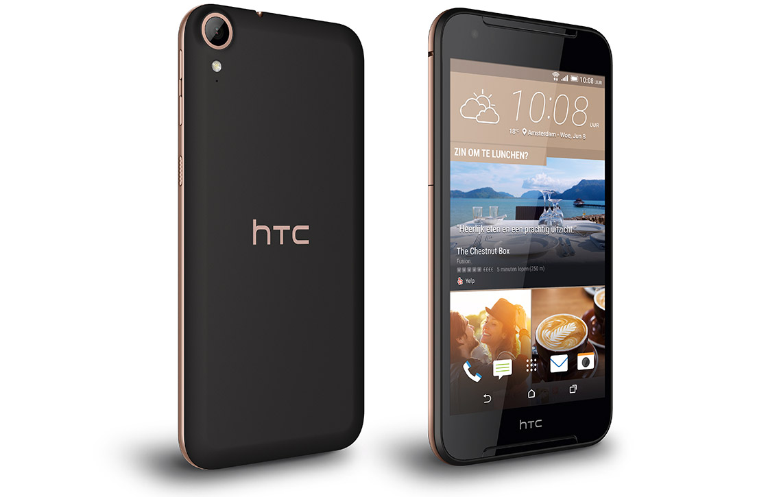 HTC onthult midrange Desire 830 met 13 megapixel-camera