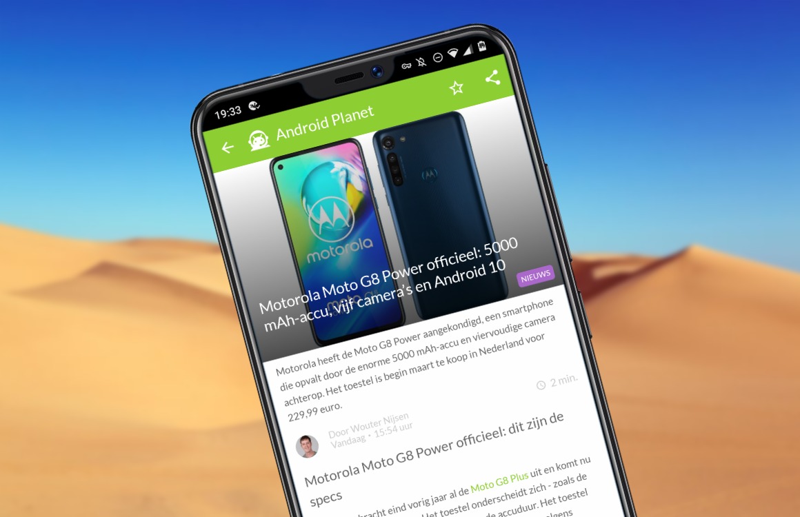 Android-nieuws #6: Motorola Moto G8 Power officieel en grote update voor Google Maps