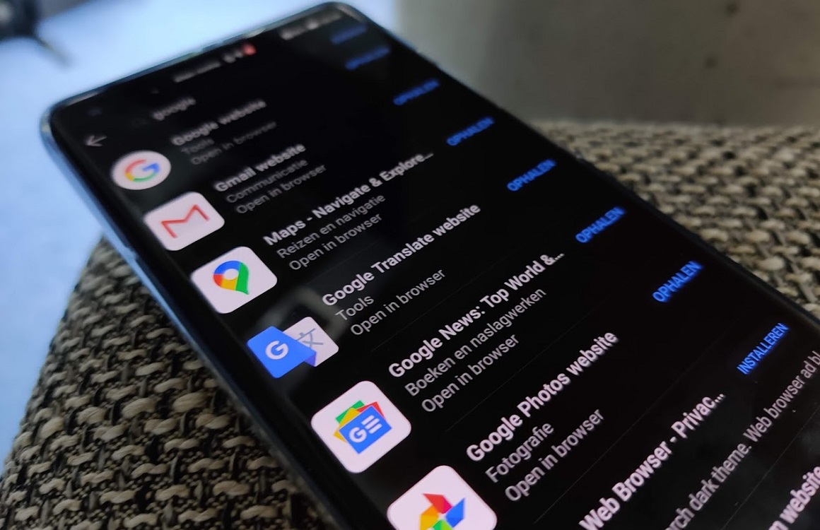 Huawei wil Google-apps in zijn AppGallery-winkel, onduidelijk of dat mag