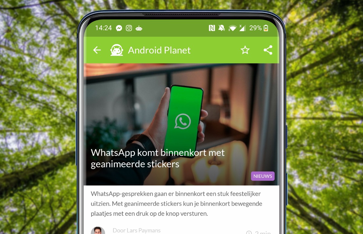 Android-nieuws #26: Bewegende WhatsApp-stickers en update voor Huawei P30 (Pro)